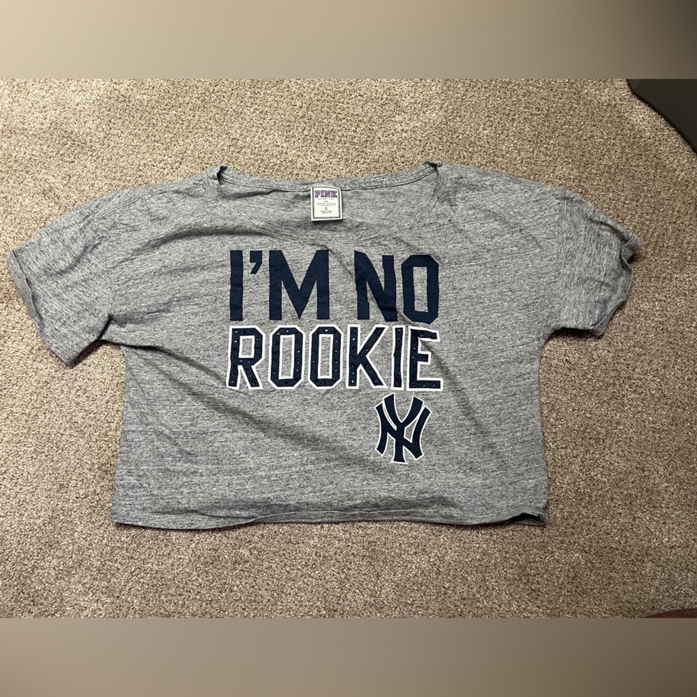 PINK 'I'm No Rookie' New York Yankee’s Crop Top